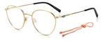 Okulary M MISSONI MMI0058J5GE91. Okulary, Kolor złoty. Kobieta.