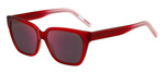 Okulary HUGO HG1264S92YF6A. Okulary przeciwsłoneczne, Kolor czerwony. Kobieta.