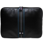 BMW Sleeve BMCS14COMSCAKL 14" czarny/black Carbon Blue Stripes