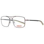 Okulary DUCATI DA3001-57100. EYEGLASSES, Kolor brązowy. Mężczyzna.
