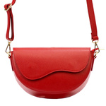 Luka damska skórzana listonoszka półksiężyc Miejska torebka przez ramię