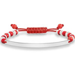 Biżuteria THOMAS SABO A003068327L21. Bransoletka, Kolor czerwony srebrny. Kobieta.