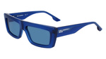 Okulary KARL LAGERFELD KLJ6147S56154. Okulary przeciwsłoneczne, Kolor niebieski. Unisex.