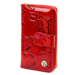 Gregorio duży portfel pionowy portmonetka za zatrzask liczne przegrody