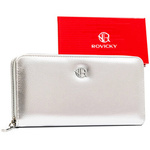 Duży Stylowy portfel damski na zamek od Rovicky