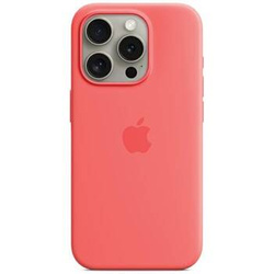 Etui Apple MT1G3ZM/A iPhone 15 Pro 6.1" MagSafe różowy/guava Silicone Case