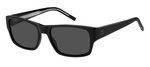 Okulary TOMMY HILFIGER TH2017S80756I. Okulary przeciwsłoneczne, Kolor czarny. Mężczyzna.