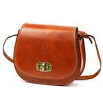 Gregorio Klasyczna damska listonoszka skóra naturalna torebka na ramię