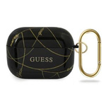 Guess GUACAPTPUCHBK AirPods Pro cover czarny/black Gold Chain Collection