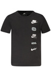 KOSZULKA NIKE Z KRÓTKIM RĘKAWEM DLA DZIECI, CZARNA