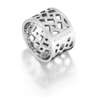 Biżuteria TOMMY HILFIGER 2700743C. Pierścionek, Kolor szary. Kobieta.