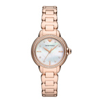 Zegarek ARMANI AR11523. Kwarcowy, Kolor czerwony. Kobieta.