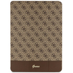 Guess GUFCP12PS4SGW iPad Pro 12.9" brązowy/brown 4G Stripe Allover