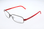 Okulary PORSCHE DESIGN P8125-D. Okulary korekcyjne, Kolor czerwony. Mężczyzna.