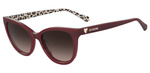 Okulary LOVE MOSCHINO MOL072-S-WGX. Okulary przeciwsłoneczne, Kolor czerwony. Kobieta.