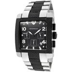 Zegarek ARMANI AR5842. Kwarcowy, Kolor czarny. Mężczyzna.