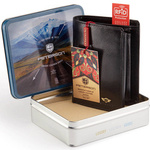 Skórzany męski portfel Peterson PTN 348 2-1-1