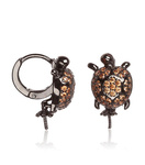 Biżuteria LANCASTER JLAEARTURTLE4. PENDING, Kolor czarny brązowy. Kobieta.