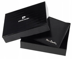 Zgrabny Skórzany męski portfel Pierre Cardin RFID