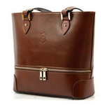 Stylowa skórzana torebka na lata Vera Pelle