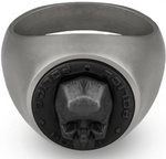 Biżuteria POLICE PJ26579RSS016. Pierścionek, Kolor szary. Mężczyzna.