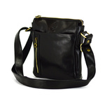 Męska skórzana raportówka torba przez ramię