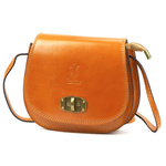 Klasyczna damska listonoszka skórzana Gregorio