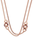 Biżuteria GUESS UBN21597. Naszyjnik, Kolor złoty. Kobieta.