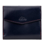 Skórzana portmonetka Zgrabny damski portfel zatrzask EL FORREST RFID