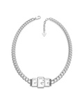 Biżuteria GUESS UBN70009. CHOKER, Kolor srebrny. Kobieta.