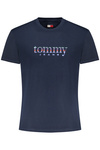 TOMMY HILFIGER M�SKA KOSZULKA Z KR�TKIM R�KAWEM NIEBIESKA