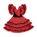 CHILDISH DRESS FLAMENCO CHILDISH VS-NR-LN0 (TALLA 0 )