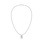 Biżuteria TOMMY HILFIGER 2790564. Naszyjnik, Kolor srebrny. Mężczyzna.