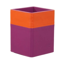 Skórzany pojemnik na długopisy na biurko od DUDU