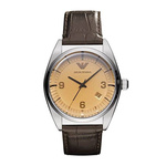 Zegarek ARMANI AR0394. Kwarcowy, Kolor złoty. Mężczyzna.
