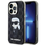 Karl Lagerfeld KLHCP15XHNKMKLK iPhone 15 Pro Max 6.7" transparent hardcase Monogram Ikonik