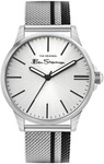 Zegarek BEN SHERMAN BS032SM. Kwarcowy, Kolor szary. Mężczyzna.
