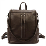 Damski plecak z prawdziwej skóry MiaMore 01-061 DOLLARO