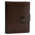 Skórzany męski portfel Peterson PTN RM-12L-BUF