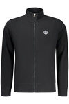 NORTH SAILS M�SKA CZARNA BLUZA Z ROZPINANYM NA ZAMEK