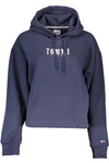 BLUZA TOMMY HILFIGER BEZ ZAMKA DAMSKA NIEBIESKA