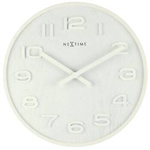 Zegarek NEXTIME 3096WI. WALL WATCH, Kolor biały. Unisex.
