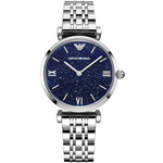 Zegarek ARMANI AR11091. Kwarcowy, Kolor niebieski. Kobieta.