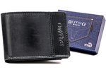 Mały skórzany portfel męski Buffalo Wild z RFID