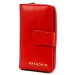 Skórzany damski portfel Gregorio IT-116