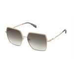 Okulary ZADIG&VOLTAIRE SZV406-5608FC. Okulary przeciwsłoneczne, Kolor złoty. Kobieta.