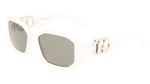 Okulary KARL LAGERFELD KL6085S-105. Okulary przeciwsłoneczne, Kolor biały. Kobieta.