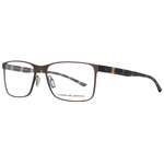 Okulary PORSCHE DESIGN P8346-55E. EYEGLASSES, Kolor brązowy. Mężczyzna.