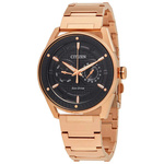 Zegarek CITIZEN BU4023-54E. Słoneczny, Kolor czarny. Mężczyzna.