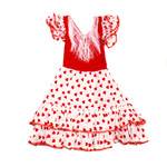 CHILDISH DRESS FLAMENCO CHILDISH VS-RB-LHEARTH (TALLA 4 )